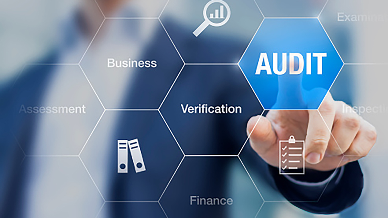 Concept about financial audit to verify the quality of accounting